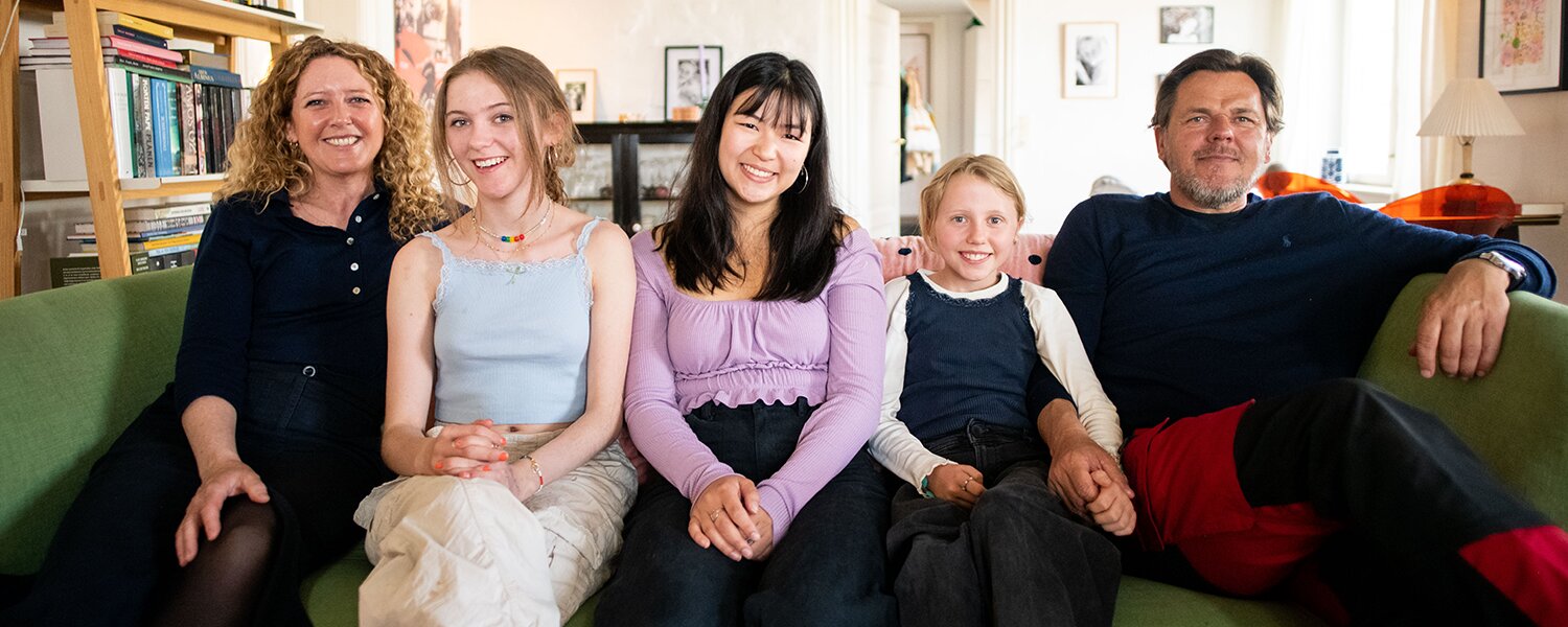 Danika found a new home with her homestay