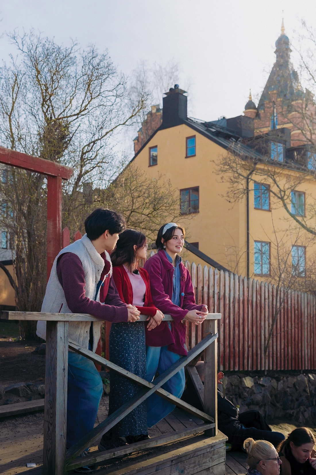 DIS catalog cover students